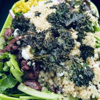 Crispy Kale Salad at The Veggie in Madison