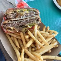 Philly Cheese Patty Melt  at The Veggie in Madison