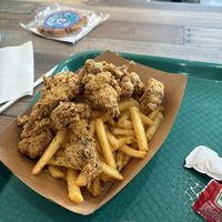 Chkn basket + cookie   at The Veggie in Madison