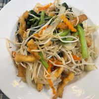 Noodles with tofu and vegetables   at HAN - El Domo - Int Terminal  in Hanoi