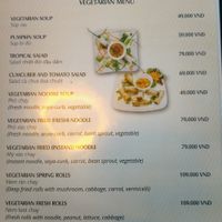menu at HAN - El Domo - Int Terminal  in Hanoi
