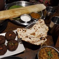 Vegan feast at Chana Masala in Koh Phangan