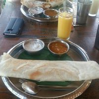 Masala dosa at Chana Masala in Koh Phangan