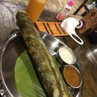 Palak dosa  at Chana Masala in Koh Phangan