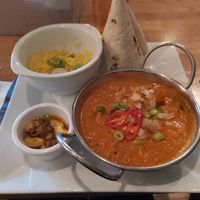 Delicioso curry at The 13th Note in Glasgow