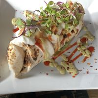 Coconut soy chilli burrito   at The 13th Note in Glasgow