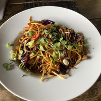 Singapore chilli noodles   at The 13th Note in Glasgow