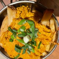 Cashew cheese fries  at The 13th Note in Glasgow