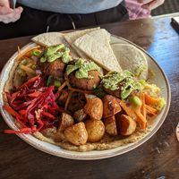 Some kind of bowl (wish I had gotten this myself) at The 13th Note in Glasgow