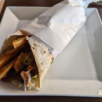 Gyros at The 13th Note in Glasgow