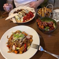 Same again but also the cauliflower bites and rosemary chips at The 13th Note in Glasgow