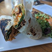 Korean Cauliflower Wrap at The 13th Note in Glasgow