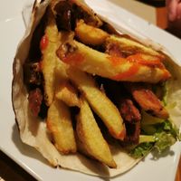 Gyros at The 13th Note in Glasgow