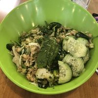 Julie’s Brown Rice Sauté with Lemon Oil Dressing  at Great Full Gardens - South in Reno