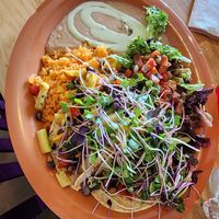 Roasted veggie tacos at Great Full Gardens - South in Reno