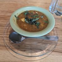 Vegistrone soup at Great Full Gardens - South in Reno