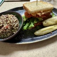 Half FLTA and quinoa salad   at Great Full Gardens - South in Reno