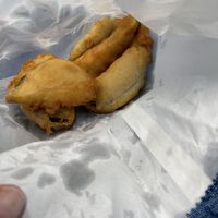 Eggplant tempura   at Au Lac Royal Vegan Cuisine woden in Phillip
