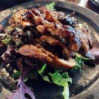 Deep Fried Duck at Au Lac Royal Vegan Cuisine woden in Phillip