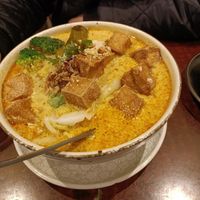 Laksa at Au Lac Royal Vegan Cuisine woden in Phillip