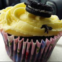 Oreo cupcake at One Sixty in Burnley