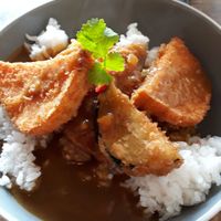 Vegan Katsu Curry at One Sixty in Burnley
