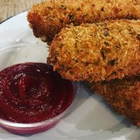 Mozzarella sticks  at The Blacksmith & The Toffeemaker in London