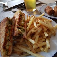 Sandwich at The Blacksmith & The Toffeemaker in London