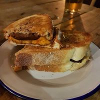 Chorizo, Jalapeño & Refried Bean Grilled Cheese at The Blacksmith & The Toffeemaker in London
