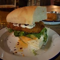 Tofish & Kimchi Banh Mi at The Blacksmith & The Toffeemaker in London