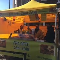 Falafel Zaki Zaki at Falafel Zaki Zaki in London