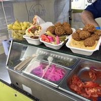 Examples  at Falafel Zaki Zaki in London