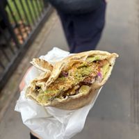   at Falafel Zaki Zaki in London