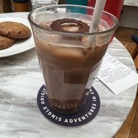Cashew iced chocolate  at Maison Marou Hanoi in Hanoi