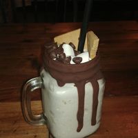 Vegan Smores milkshake at Sundial Cafe in Eugene