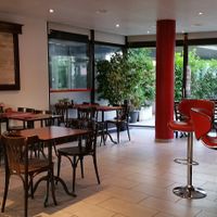 Interior at Pizza Time in Basel