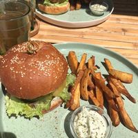 Aloha Burger  at Aloha Cafe in Sesimbra