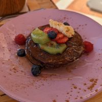 Pancakes (brunch) at Aloha Cafe in Sesimbra