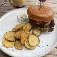 Cheeseburguer 👍  at Aloha Cafe in Sesimbra