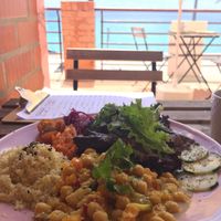 Dish of the day at Aloha Cafe in Sesimbra