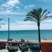 View at Aloha Cafe in Sesimbra