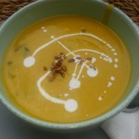 lentil soup at Aloha Cafe in Sesimbra