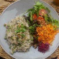 Rissoto at Aloha Cafe in Sesimbra