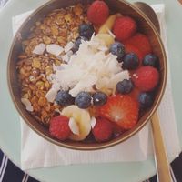 Acai Bowl at Aloha Cafe in Sesimbra