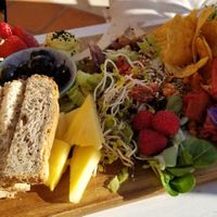Big board at Aloha Cafe in Sesimbra