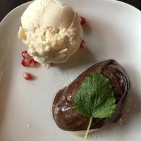 Yummy vegan desert. at Ramen Ya in Gothenburg