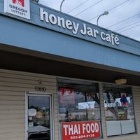 exterior at Honey Jar Cafe in Portland