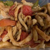 Hand pulled noodles take away. Pretty tasty.   at Chinese Noodle House in Haymarket