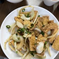 A bit greasy salt & pepper  tofu  #Veganuary at Chinese Noodle House in Haymarket