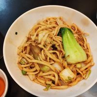 Hand pulled noodles at Chinese Noodle House in Haymarket